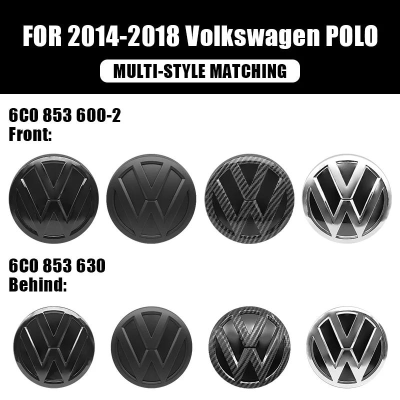 VW GTI GOLF 2026 Hot For VW VOLKSWAGEN 2Pcs VW Replacement Front Grill Badge Rear Trunk Lid Emblem Logo Decorative For Volkswage