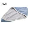 Quick Water Absorbing Cap Women Hair Towel Wrap, Microfiber Absorbent Turban, Dry, Coral Fleece Shower Wrap Anti-Frizz Drying for Long Thick