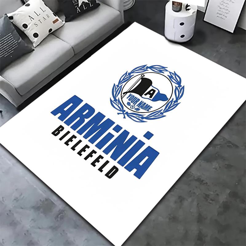 Arminia Bielefeld Fans Custom Name Carpet Rug For Living Room Bedroom Home Sofa Decoration Kids Play Nonslip Floor Mat