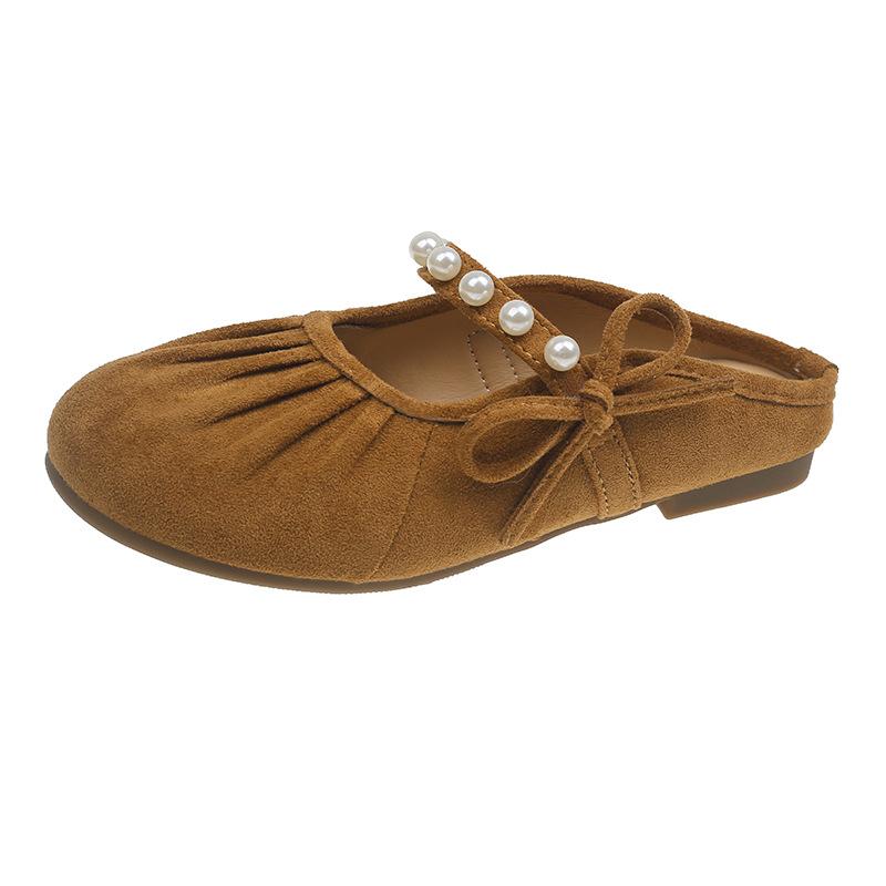 Одиночные туфли на плоской подошве женские весна-лето 2025 года новые мягкие подошвы не устают ноги одиночные туфли женские удобные с юбкой неглубокий вырез одиночные s