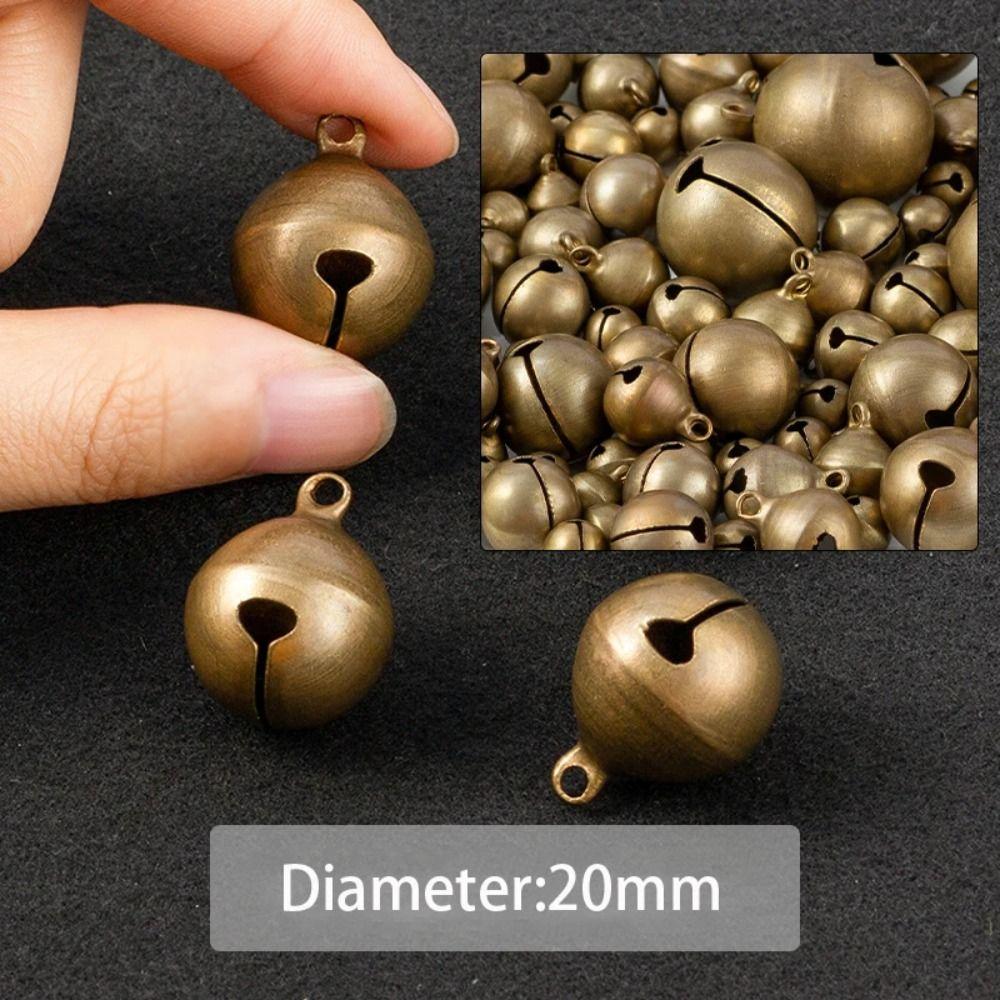 50/20/10/5 шт. подвеска-ошейник для домашних животных бронзовые металлические колокольчики многофункциональные аксессуары для рукоделия