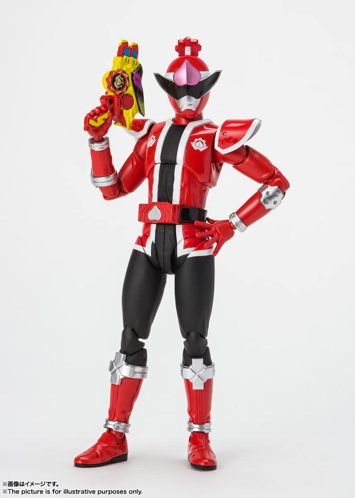 TAMASHII NATIONS Bustaro Sentai Don Brothers Donmomoto Taro 145 мм окрашенная подвижная фигурка SHFiguarts приблизительно. АБС и ПВХ