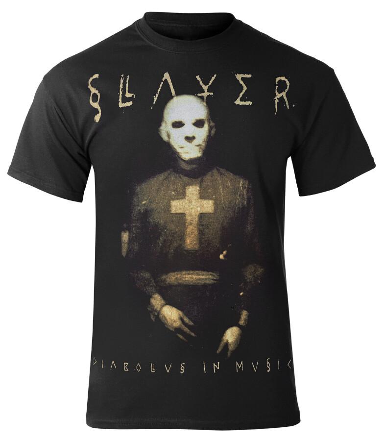 SLAYER - DIABOLUS IN MUSICA - Футболка / Sarcofago Vulcano Holocausto