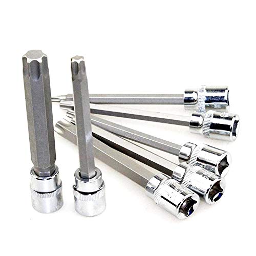 [SCGEHA] Набор торцевых головок Torx, 3/8 дюйма, 7 предметов, Ключ Torx