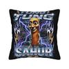 Tung Tung Tung Sahur Funny Meme Pillow Case  Graphic Pillow Cover For Wedding Party Home Decor Cute Funny Pillowcases