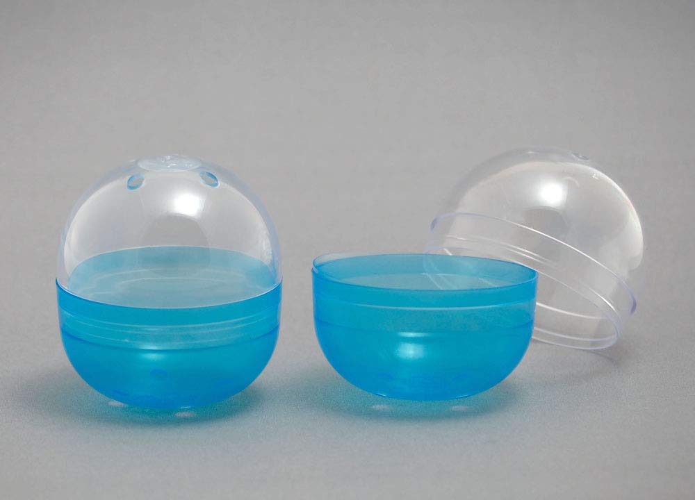 Amuse 48 мм пустая капсула Gacha Gacha капсула Сделано в Японии 4 цвета Ассортимент Синий Желтый 100 штук Внешний диаметр 48 мм x 54 мм (красный зеленый) Прибл.