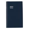 Мини-ноутбук KOKUYO Jibun Notebook Biz 2023 B6 Slim Monthly Weekly Matte Navy, запуск в декабре 2022 г. и Ni-JBM1DB-23