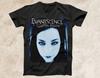 Винтажная футболка Evanescence Fallen из плотного хлопка, черная, все размеры, унисекс, BL359