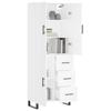VidaXL Highboard White 69.5x34x180 Cm Engineered Wood 3195923