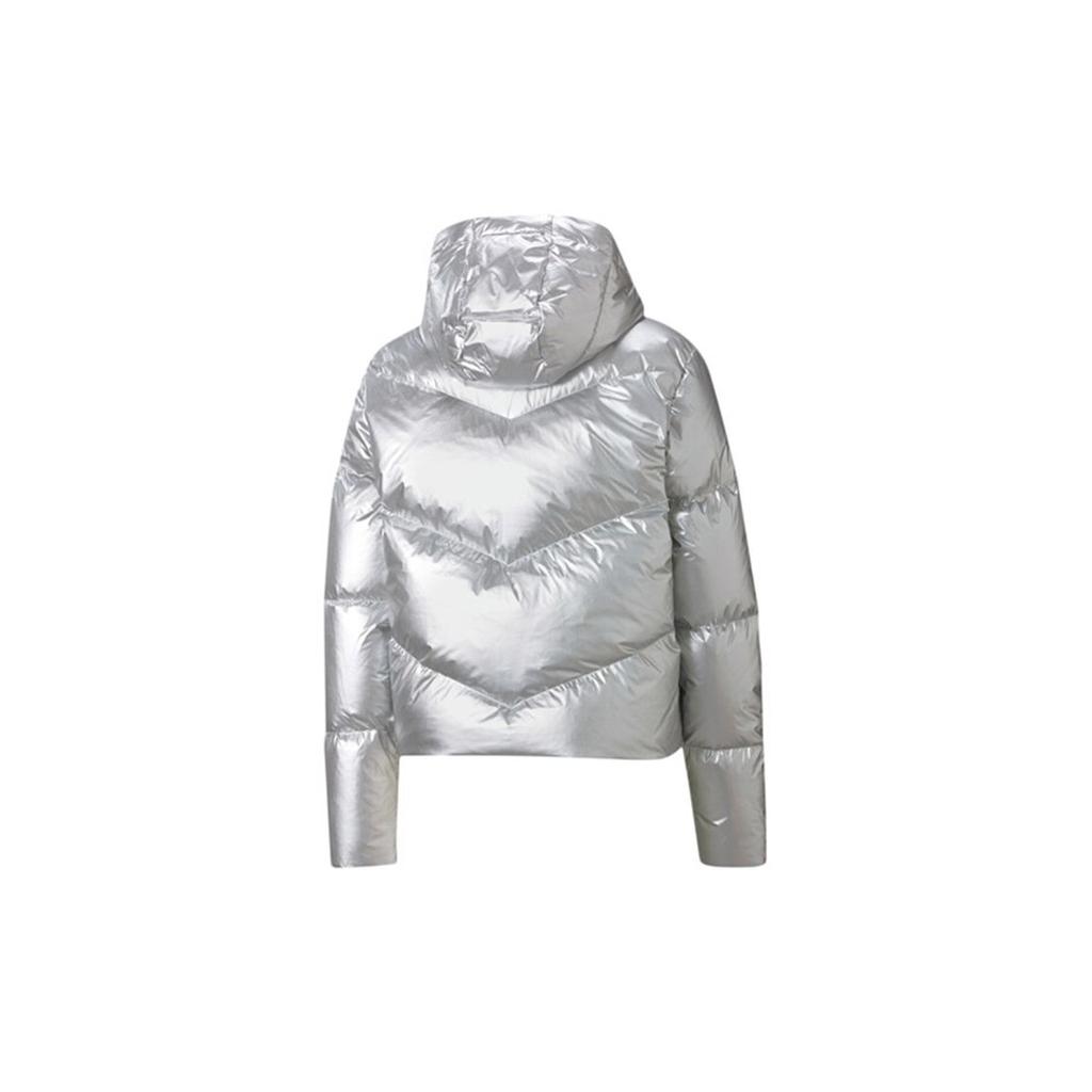 Puma Классическая куртка-пуховик с капюшоном Shine Down Женские куртки Цементно-серый 599144-10
