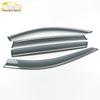 16-20 X1 Rain Shield 3D Stainless Steel Trim & Deflector Sticker for Cars