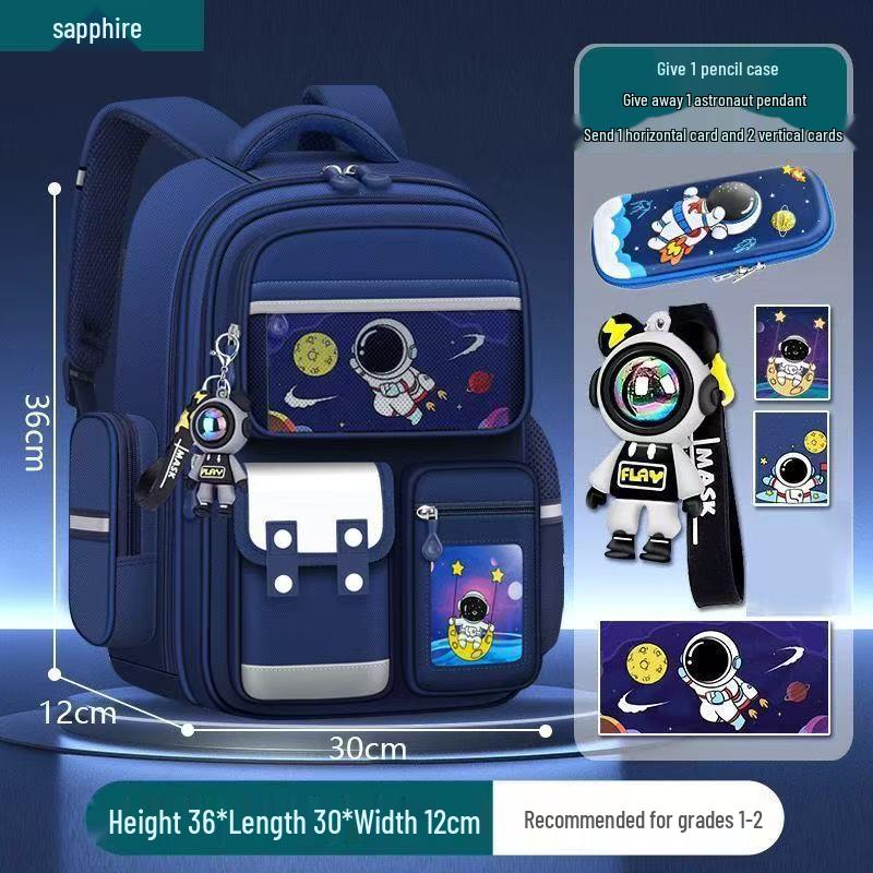 International Backpack: Lightweight Schoolbag for Boys, Grades 1-6