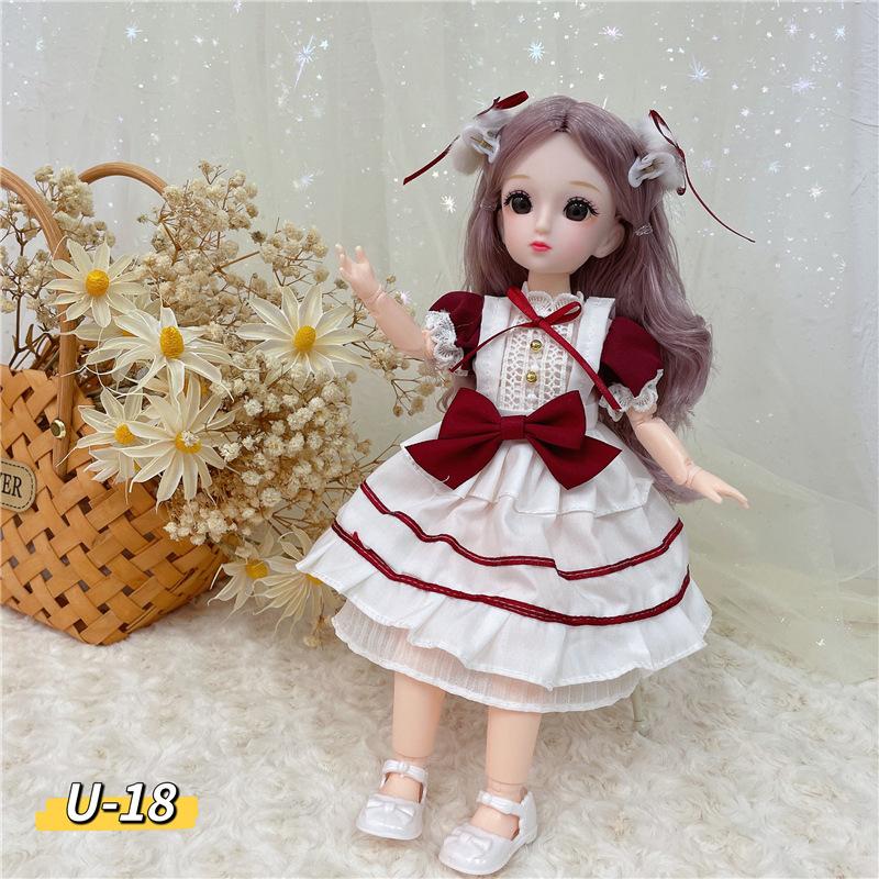 Высокоценная интернет-знаменитая 30-сантиметровая кукла-принцесса для переодевания