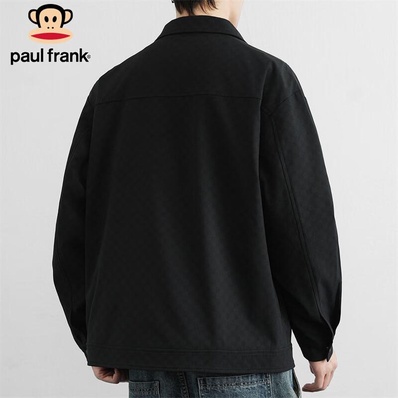 Paul Frank Men's Casual Checkered Windproof Jacket