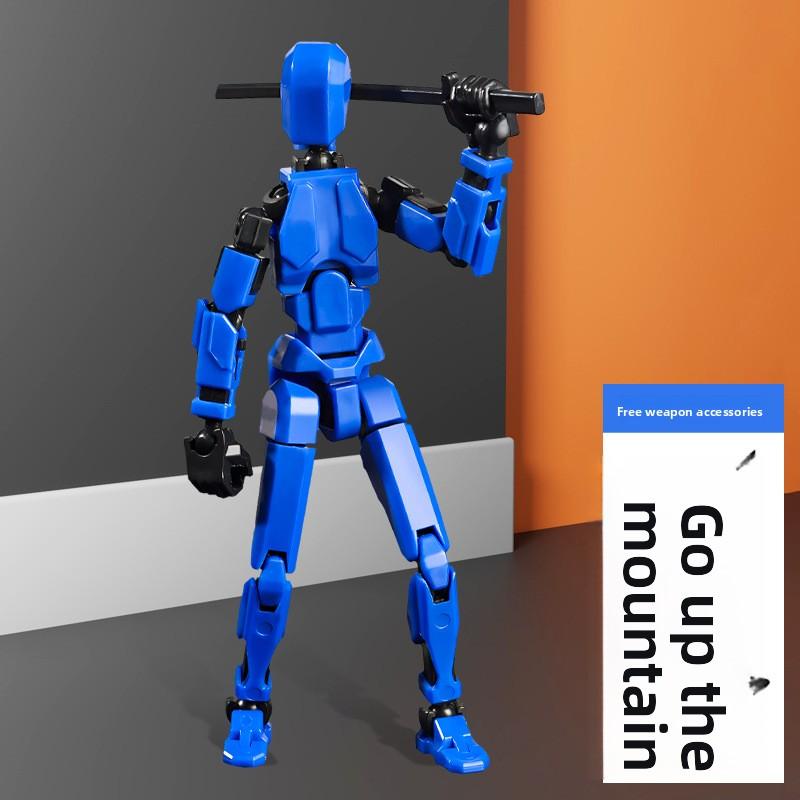 Фигурки Лаки 13 с подвижными суставами для детей, сборные модели для снятия стресса, игрушки для возраста 7-14 лет