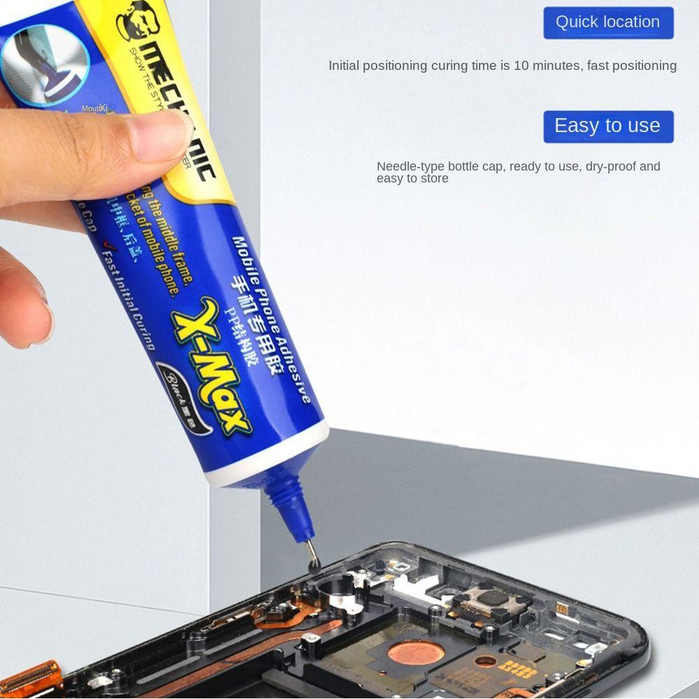 X-MAX PP структурный клей клей 50 мл ремонтный клей для рамки телефона ЖК-экран задняя крышка ремонт