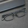 A1003 Мужские деловые очки Ретро Квадратные Очки из сплава нержавеющей стали для близорукости Оптическая оправа для очков по рецепту для мужчин