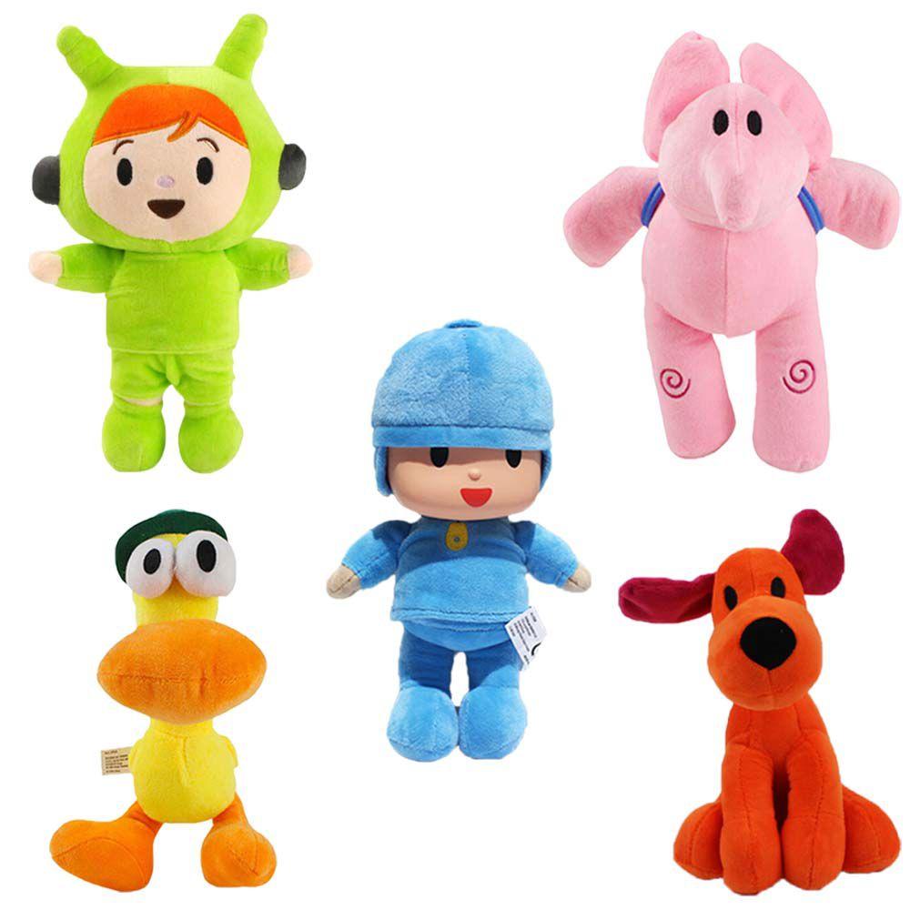 Высококачественная мягкая плюшевая игрушка-фигурка Pocoyo Elly Pato Loula Sleepy Bird Кукла Подарок для детей