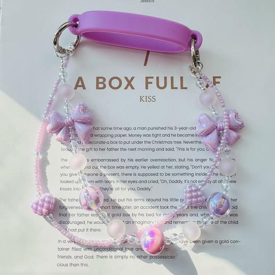 Ручка-ремешок для бутылки для воды для стакана Stanley 30 унций/40 унций Портативный милый хрустальный набор чашек 6-10 см Силиконовый ремешок Аксессуары для термокружки