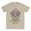 Футболка с логотипом группы Paradise Lost Мужская Повседневная футболка из чистого хлопка С круглым вырезом Женские футболки Топы с коротким рукавом