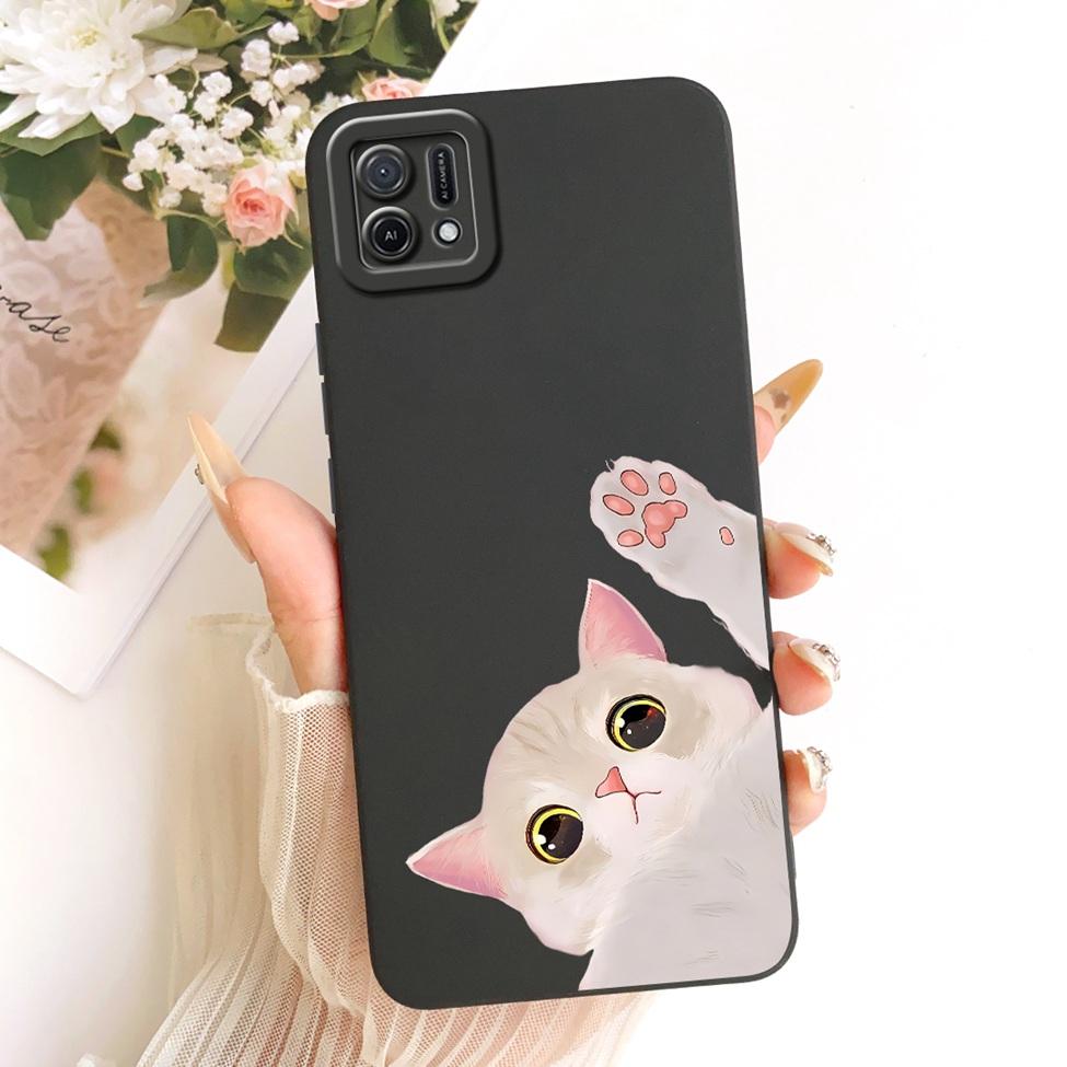 Для Oppo A16k CPH2421 Чехол Для Oppo A16e CPH2421 Чехол Модный Мультяшный Милый Смешной Расписной Силиконовый Чехол Для Телефона