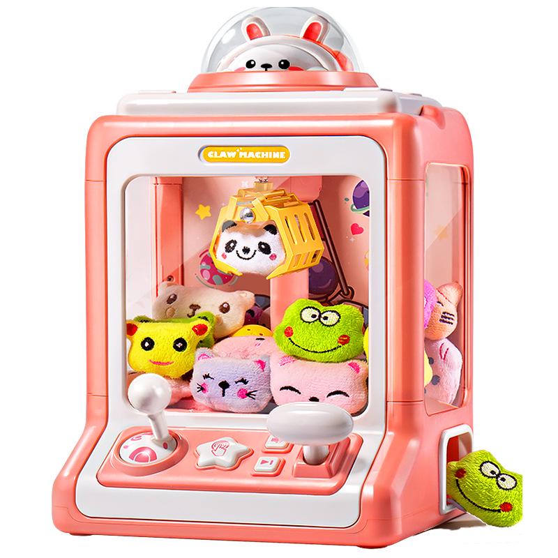 Little Rabbit Kids' Claw Machine - Cute Plush Toy with Sound & Light for Boys and Girls