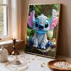 Disney Стич 5D Набор на заказ Жемчужная мозаика Мультяшный Жемчужная вышивка Животное Домашний декор Ручной работы Подарок