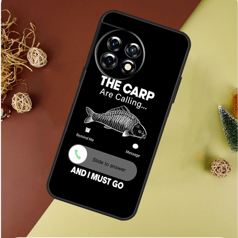 Carp Fish Fishing Rod For OnePlus Nord CE 4 3 2 Lite N20 N30 9 10 Pro 8T 9RT 10T 10R 13R 12R 11 12 13 Phone Case