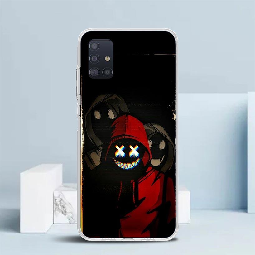 Чехол-бампер 'Дьявол Плохой Парень' Аниме для Samsung Galaxy A12 A22 A32 A52 A72 A02S Чехол для Телефона Note 20 Ultra 10 S10 Plus A51 A71 A50S A20
