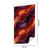 Ink red, burgundy, maroon and peach wallpaper 50x1000