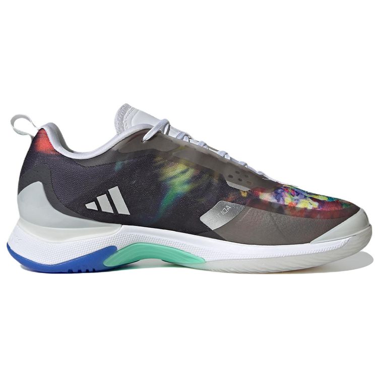 Adidas Avacourt Tie-Dye Мужские кроссовки разноцветные облачно-белые, серебристо-металлические ID4232