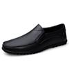 Men Shoes Genuine Leather Fashion Shoes All-match Wear-resistant Breathable Loafers Driving Shoes Office Work Shoes