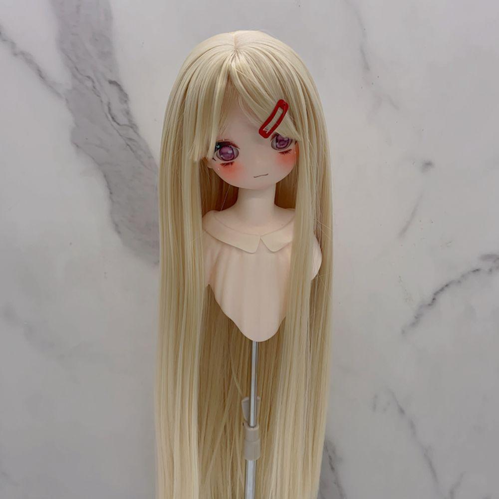 1/3 и 1/4 и 1/6 BJD Кукла Волосы Длинные Прямые Кукольные Волосы Парик Гуманоидные Куклы Bjd Кукла Парик DIY Макияж