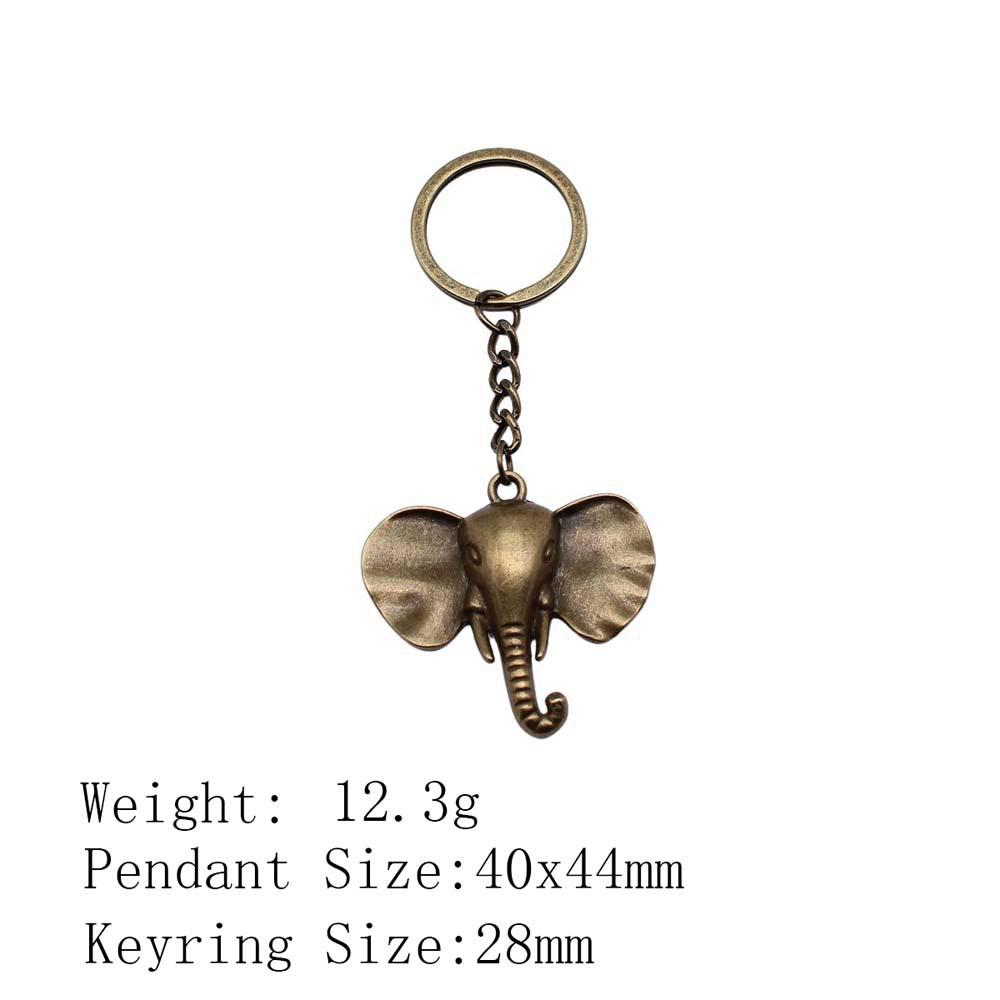 Wedding Anniversary Men Keychain Elephant Key Ring Women's Clothing Chains For Boys
