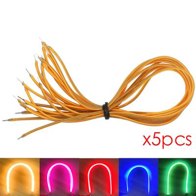 5 шт. 3 В COB светодиодная гибкая нить накаливания 38 мм, 60 мм, 95 мм, 80 мм, 130 мм, 145 мм, 185 мм, 260 мм, 300 мм, лампы Эдисона, детали лампы, светодиодные украшения