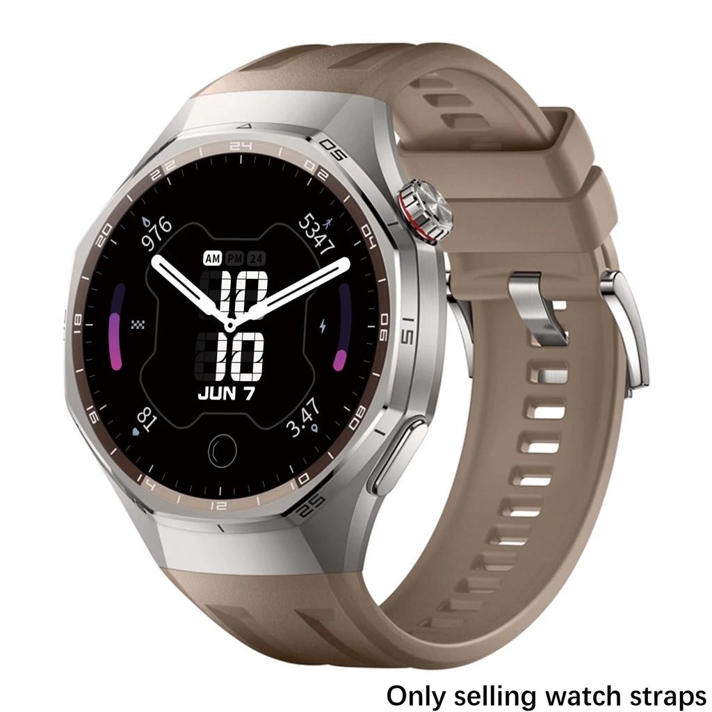 Силиконовый ремешок без зазоров для Huawei Watch GT6 Pro 46 мм Официальный Мягкий Регулируемый Спортивный ремешок для GT6Pro 46 мм Ремешок с Быстросъемным креплением