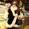 Winter Imitation Fox Fur Coat and Fur One Mid-length Plush Coat
