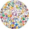 50/100/200Pcs Pokemon Anime Stickers Pikachu Kawaii Sticker Laptop Suitcase Skateboard Guitar Phone Cartoon Kid Gift Toys