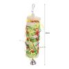 Loofah Hanging Funny Bird Toys Handmade Natural Parrot Toys Swing Wear-resistant Pet Chew Toys Climb Playing Pendant