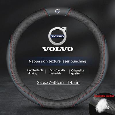 38см Чехол на руль автомобиля Для S60 V50 XC40 XC60 XC70 XC90 S40 S50 S90 C30 C70 V40 V60 V90 Противоскользящие автомобильные аксессуары