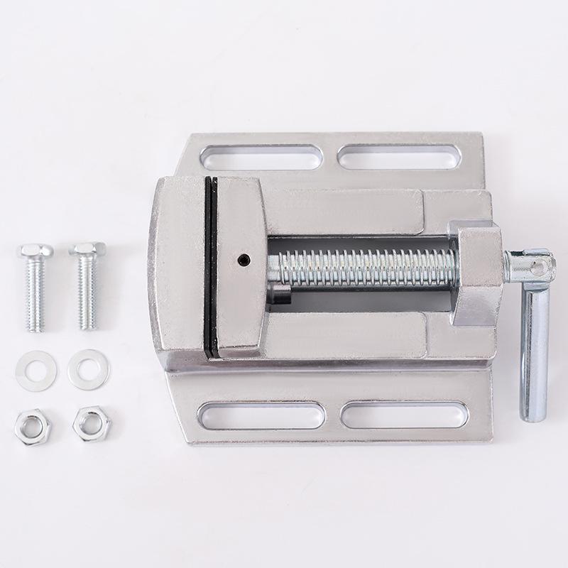 2,5-дюймовые тиски из алюминиевого сплава Мини-плоскогубцы с двойным зажимом для настольной дрели