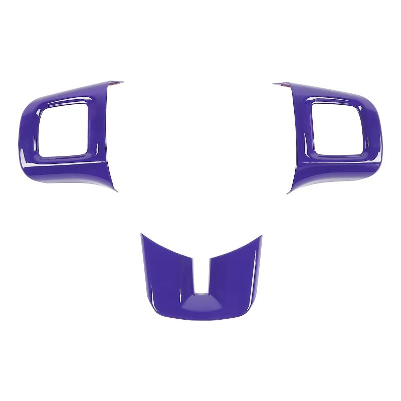 Декоративный чехол на руль автомобиля для Dodge Challenger Charger Durango Dart 2009-2014 Journey 2013-2022 Интерьер