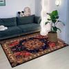Ковер в персидском стиле для гостиной, украшение дома, ретро, большой размер, мягкий ковер для спальни, нескользящие прикроватные коврики, моющийся
