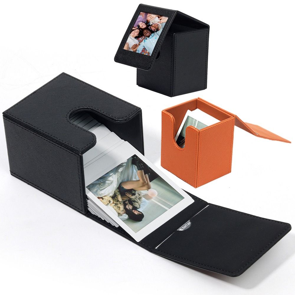 Large Capacity Photograph Case Instant Camera Card Holder for Polaroid/Fujifilm Instax SQ