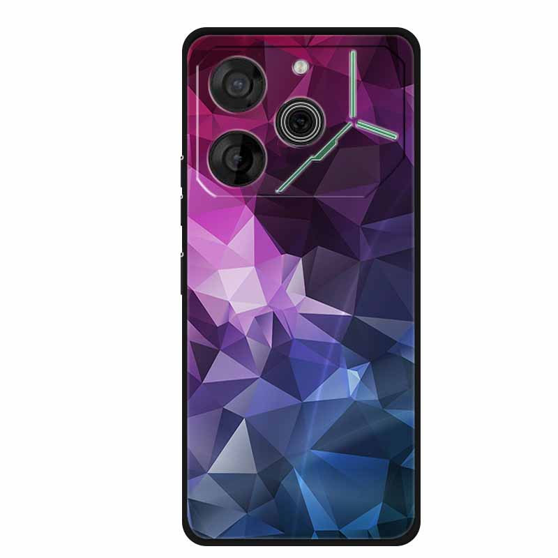 Для Tecno Pova 6 Чехол Роскошный ТПУ Мягкий Силикон Чехлы для Телефона Задняя Крышка для Tecno Pova6 2024 6.78" Ударопрочный Любовь Новый Милый Чехол