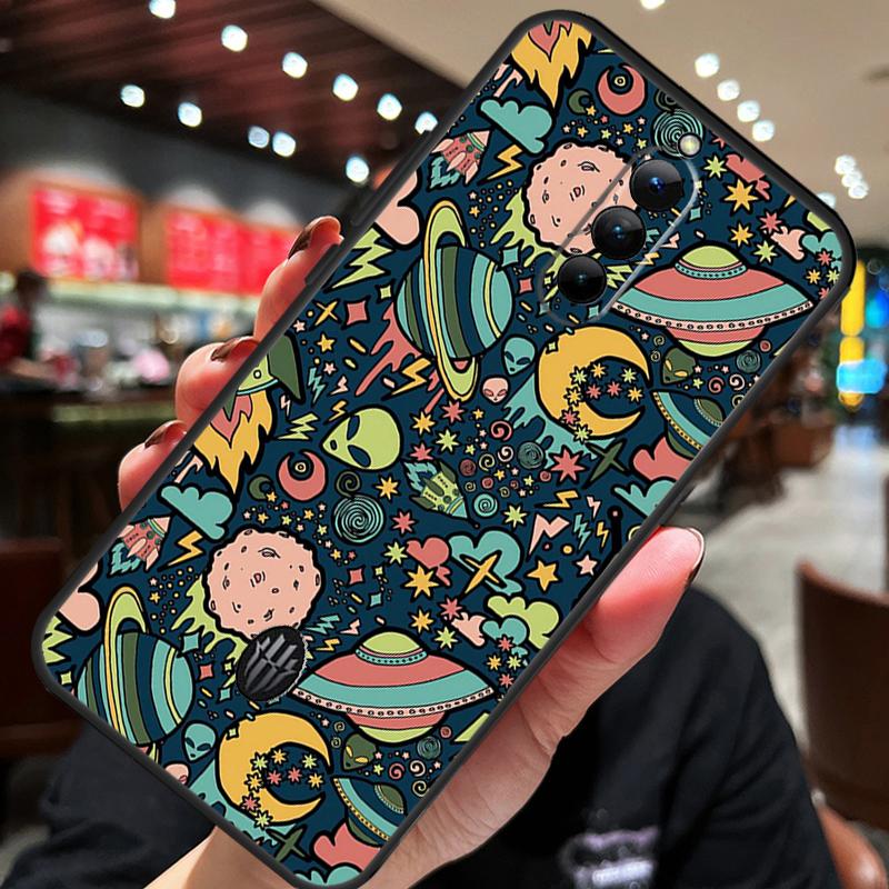 Мультяшный инопланетянин Чехол Для ZTE Nubia Red Magic 10S 10 8 9 8S 9S 11 Pro Plus 10 Air 5G 6R 6 7 6S 7S Pro Чехол