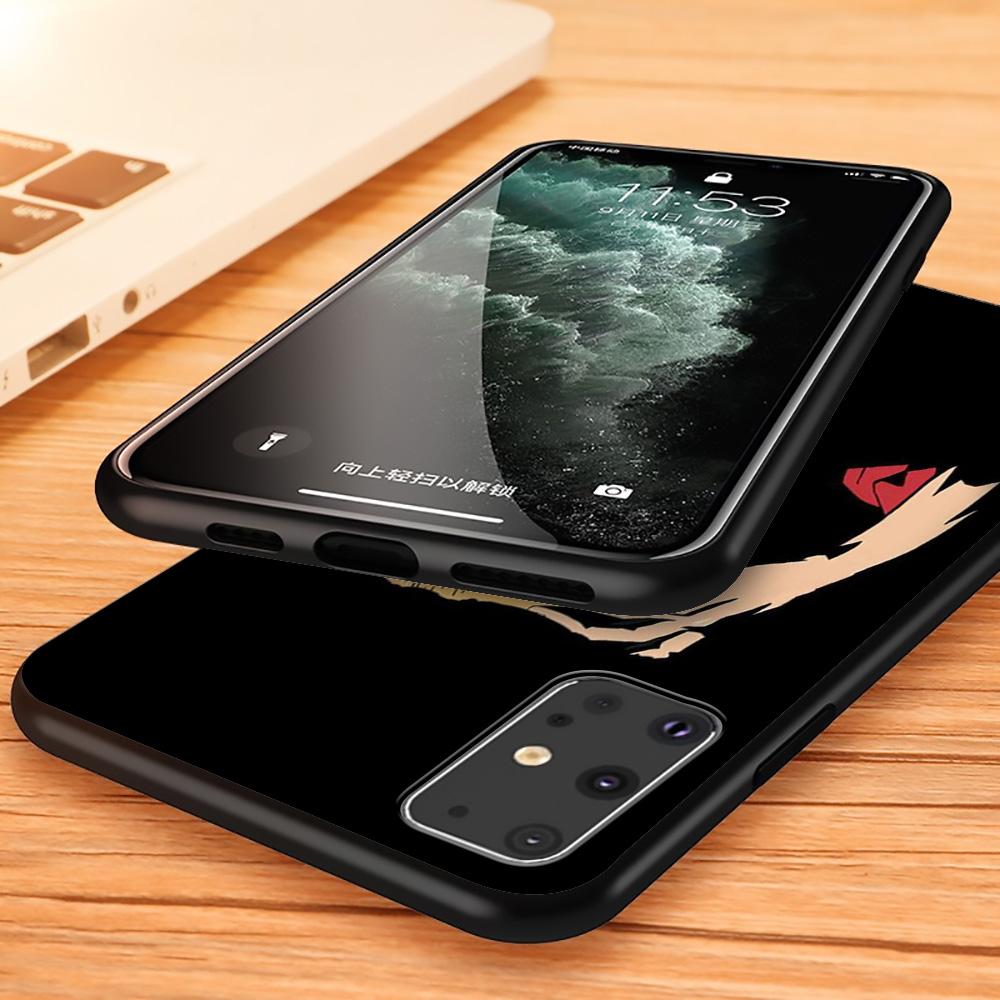 Цельный мягкий чехол в стиле аниме для Samsung Galaxy Note 20 Ultra A01 EU A11 A21 A21S A41 M11 M30S M21 M31 M31S