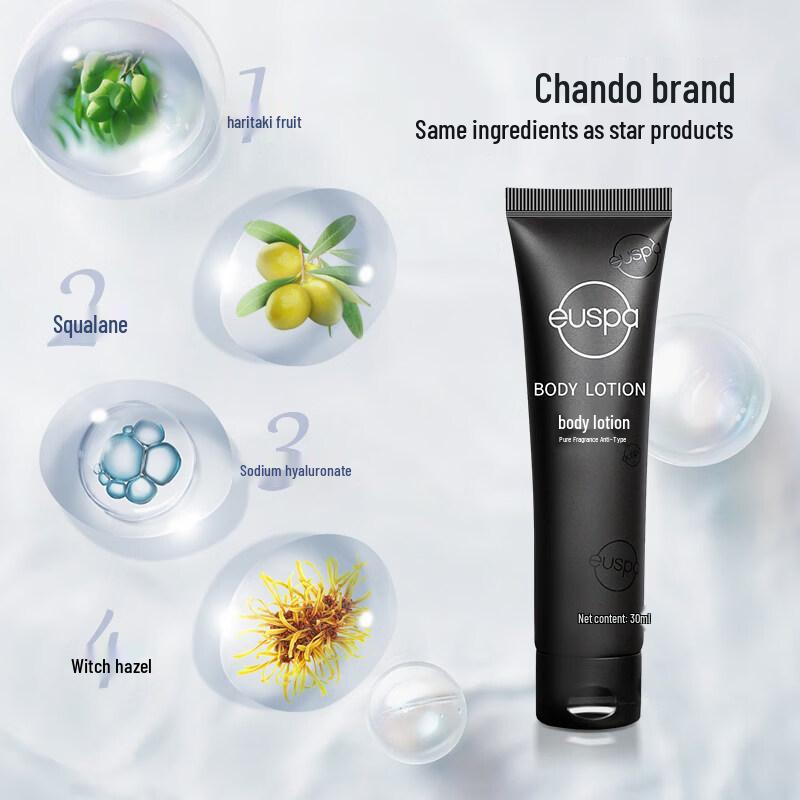 CHANDO Euspa Цветочный Дождь Шампунь для Объема и Укрепления Дорожный Набор 2x30мл