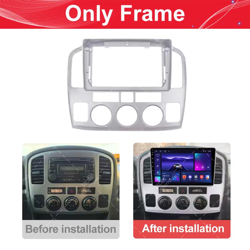 Для Suzuki Vitara Grand XL-7 2001-2006 9-дюймовая 2-DIN Рамка Панель для Автомагнитолы Стерео Жгут Проводки Адаптер Питания Canbus