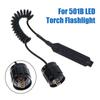 Button Switch Remote Pressure Case Controller For 501B LED Flashlight Torch Switch Accessories